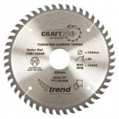 Trend CSB/16540TB Craft Saw Blade - 165mm x 40 Teeth x 30 Thin